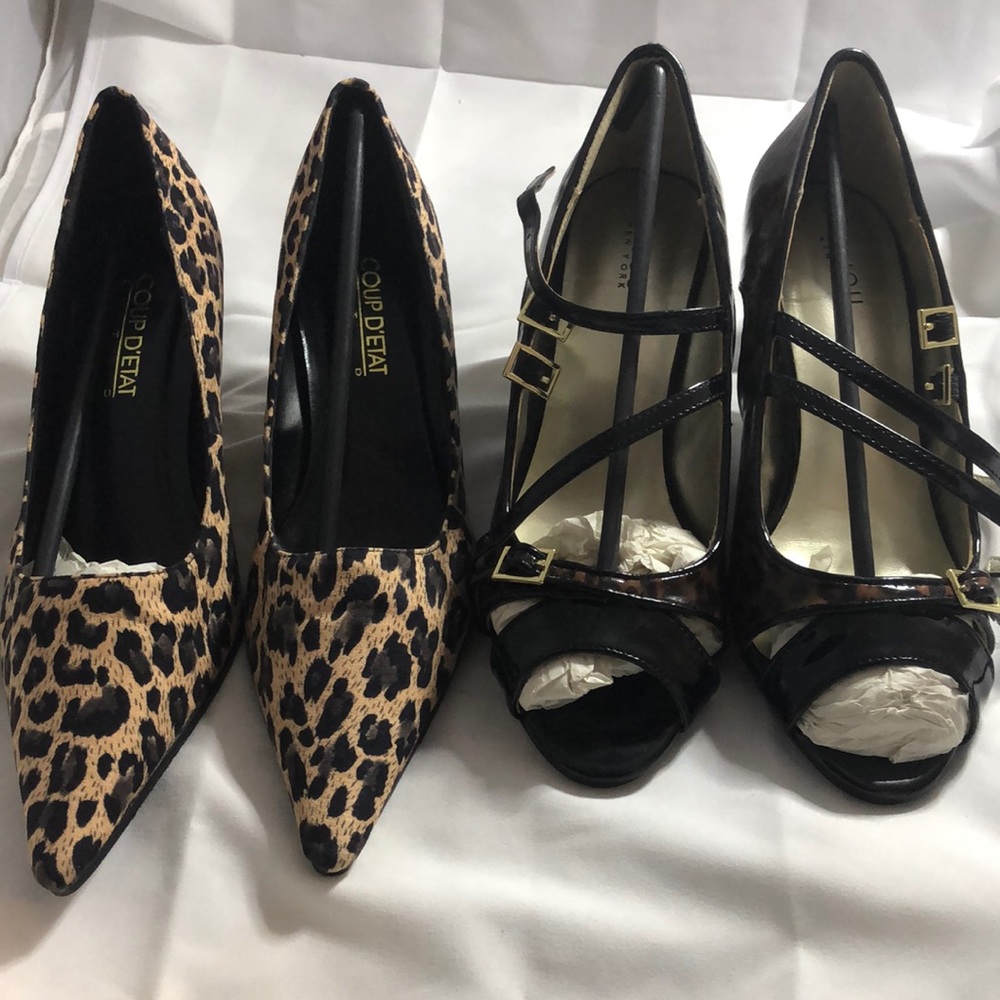 BUNDLE DEAL !!! Leopard heels 🐆